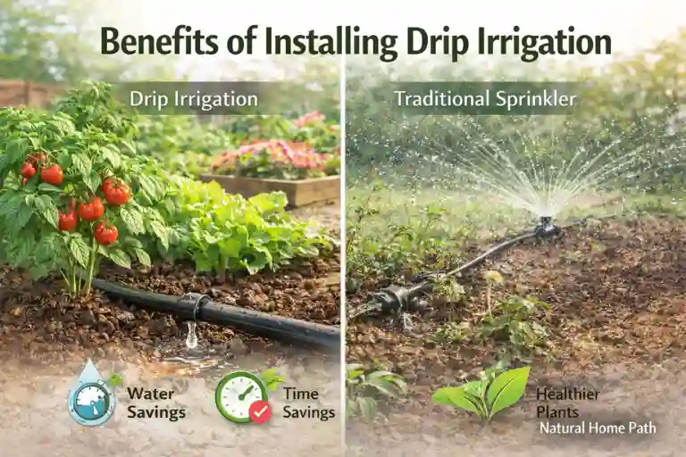 Benefits of Installing Drip Irrigation