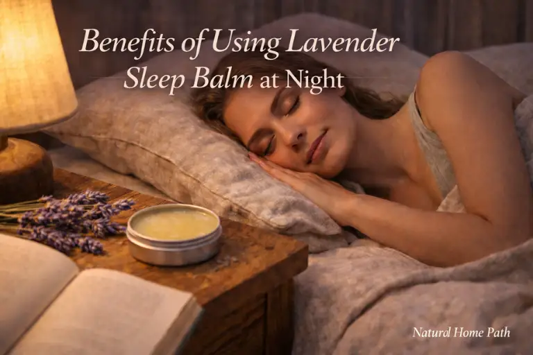 Benefits of Using Lavender Sleep Balm at Night