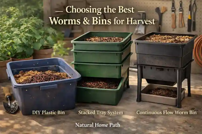 Choosing the Best Worms & Bins for Harvest