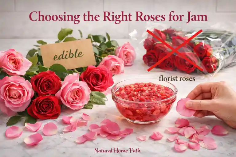 Choosing the Right Roses for Jam