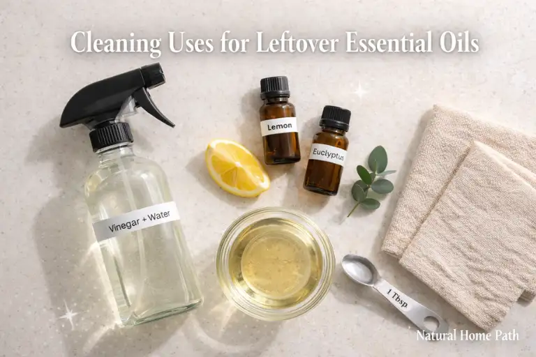 Cleaning Uses for Leftover Essential Oils