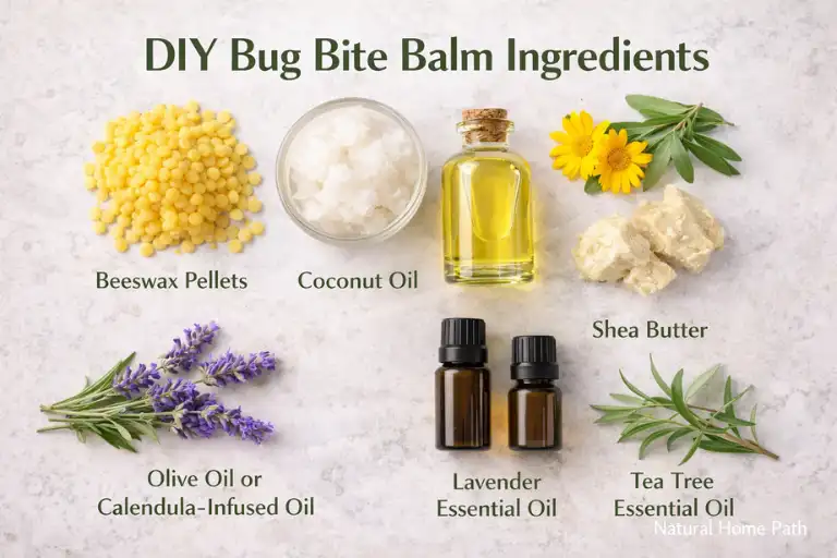 DIY Bug Bite Balm Ingredients