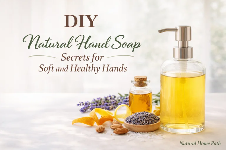 DIY Natural Hand Soap Secrets for Soft and Healthy Hands