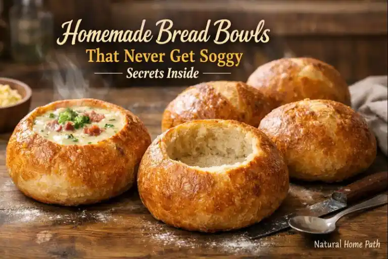Homemade Bread Bowls That Never Get Soggy Secrets Inside