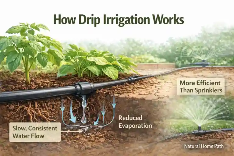 How Drip Irrigation Works