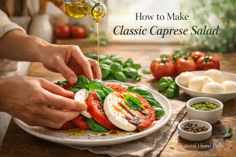 How to Make Classic Caprese Salad