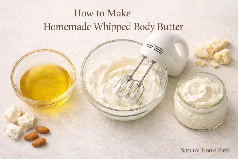 How to Make Homemade Whipped Body Butter