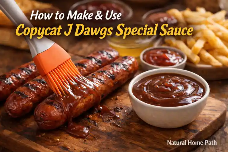 How to Make & Use Copycat J Dawgs Special Sauce