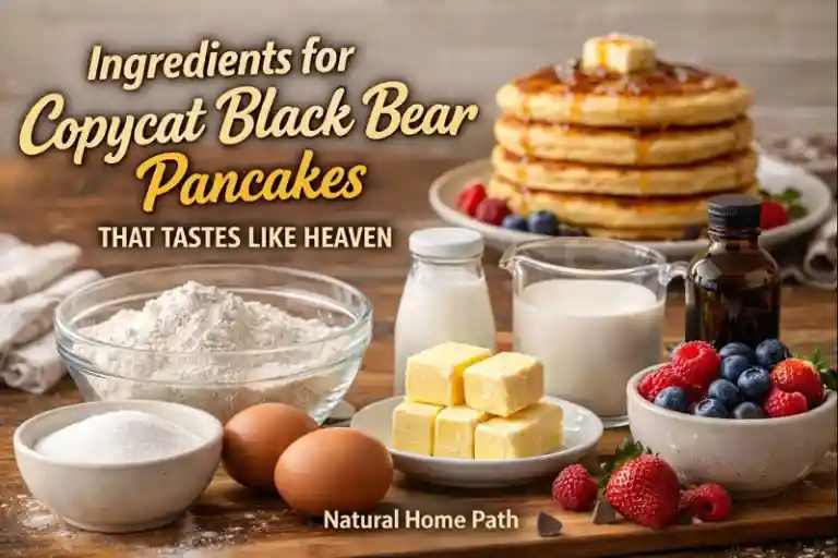 Ingredients for Copycat Black Bear Pancakes