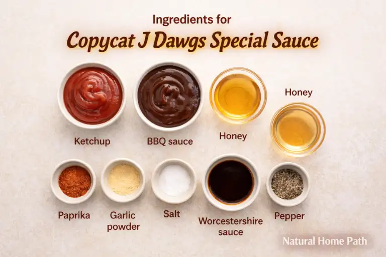 Ingredients for Copycat J Dawgs Special Sauce