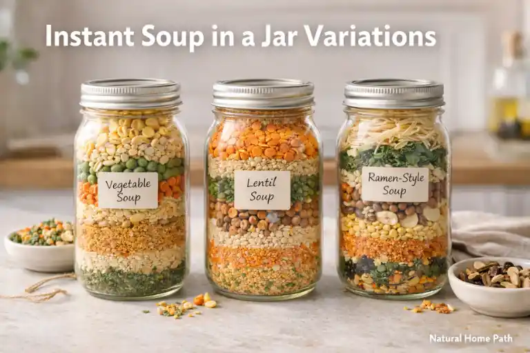 Instant Soup in a Jar Variations