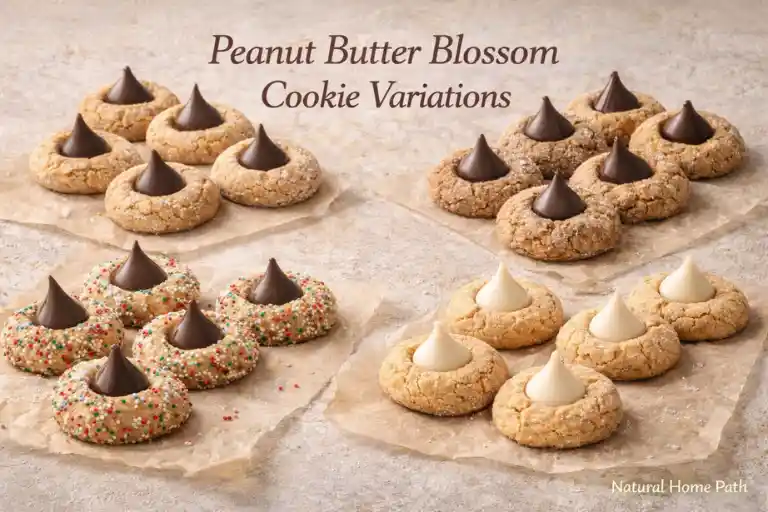 Peanut Butter Blossom Cookie Variations