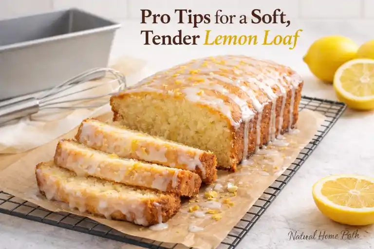 Pro Tips for a Soft, Tender Lemon Loaf