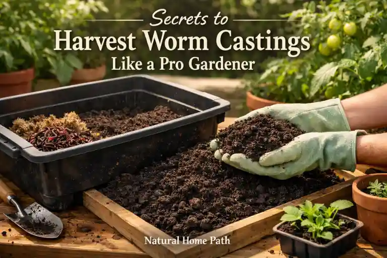 Secrets to Harvest Worm Castings Like a Pro Gardener