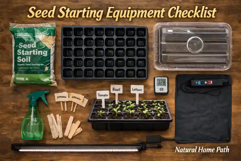 Seed Starting Equipment Checklist