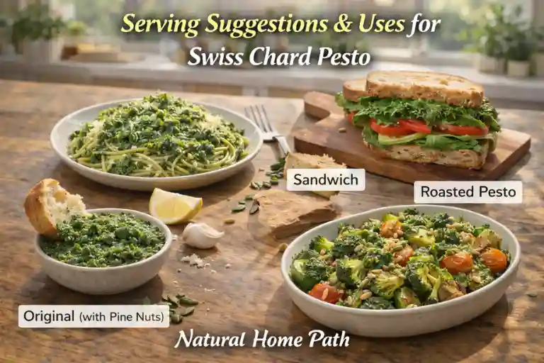 Serving Suggestions & Uses for Swiss Chard Pesto