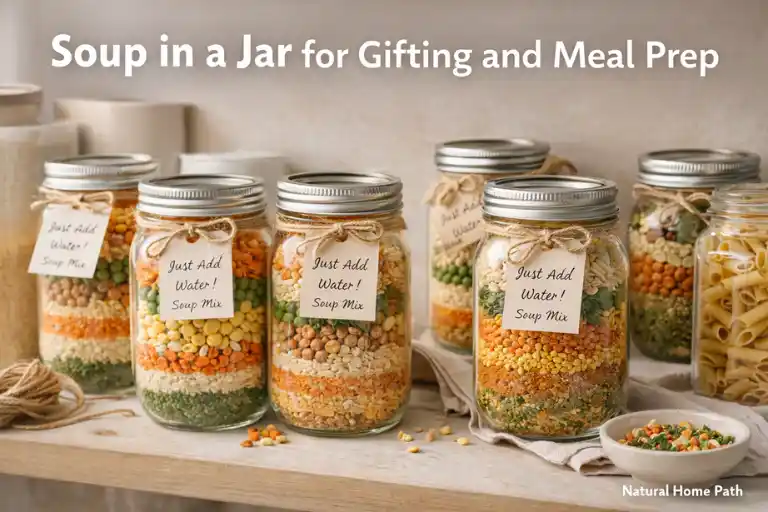Soup in a Jar for Gifting and Meal Prep