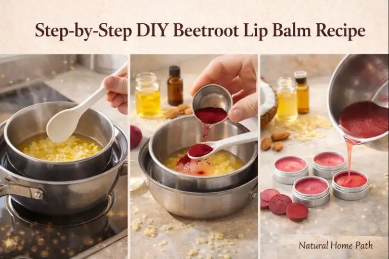 Step-by-Step DIY Beetroot Lip Balm Recipe