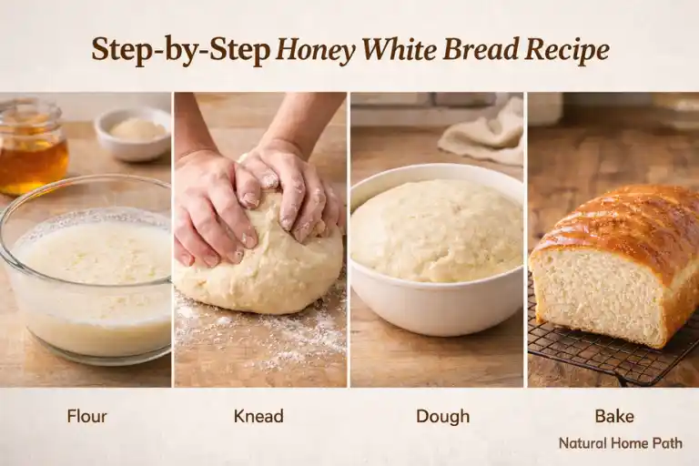 Step-by-Step Honey White Bread Recipe