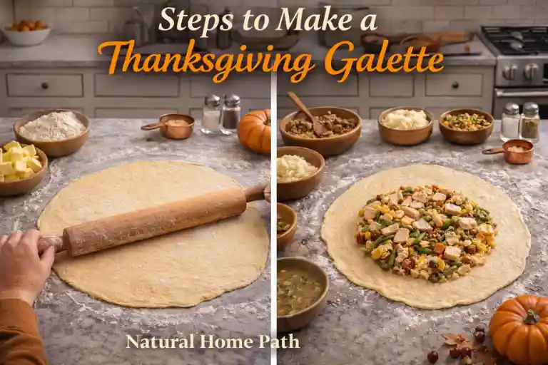Steps to Make a Thanksgiving Galette