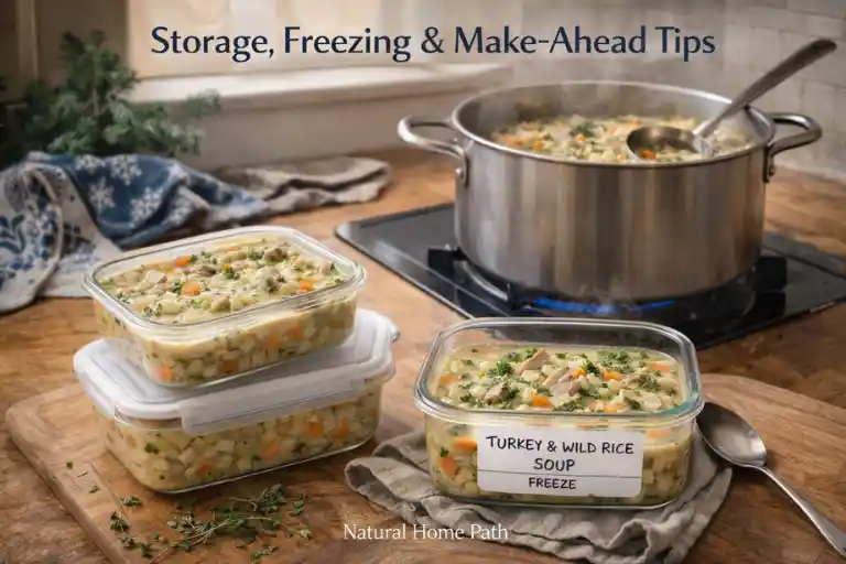 Storage, Freezing & Make-Ahead Tips