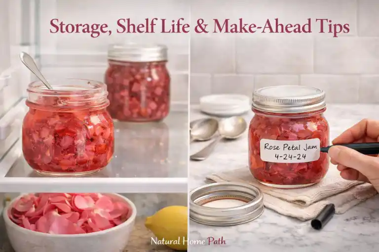 Storage, Shelf Life & Make-Ahead Tips