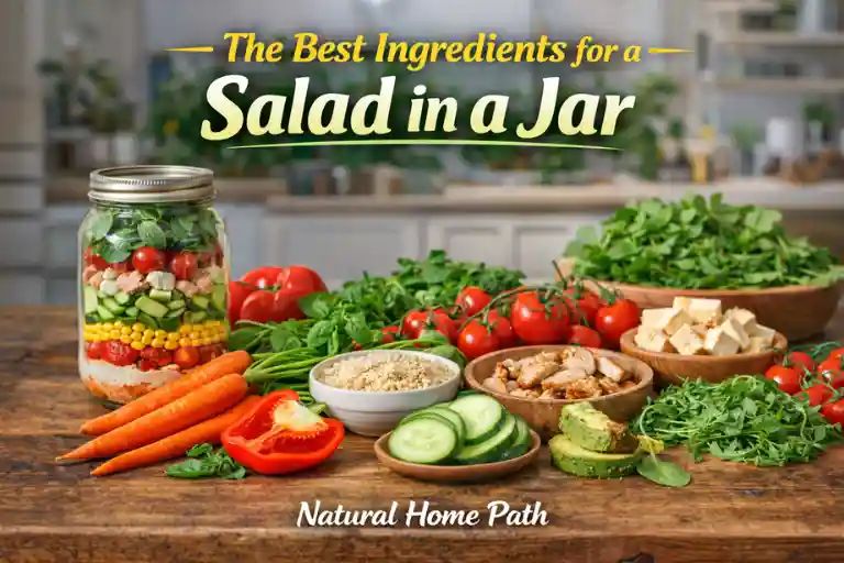 The Best Ingredients for a Salad in a Jar