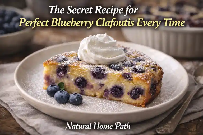The Secret Recipe for Perfect Blueberry Clafoutis Every Time