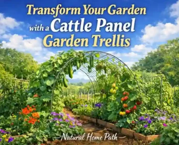 Transform Your Garden with a Cattle Panel Garden Trellis