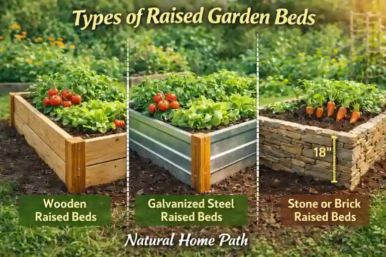 Types of Raised Garden Beds