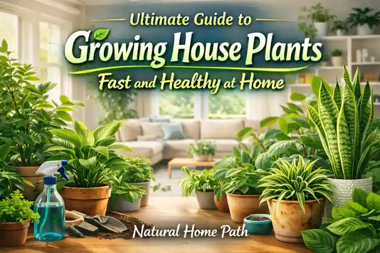 Ultimate Guide to Growing House Plants Fast and Healthy at Home