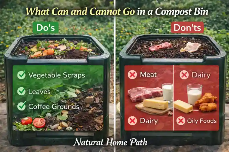 What Can and Cannot Go in a Compost Bin