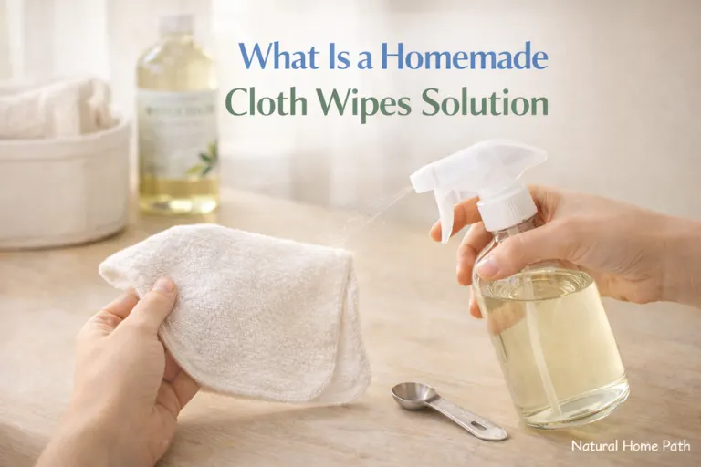 What Is a Homemade Cloth Wipes Solution