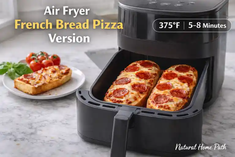 Air Fryer French Bread Pizza Version