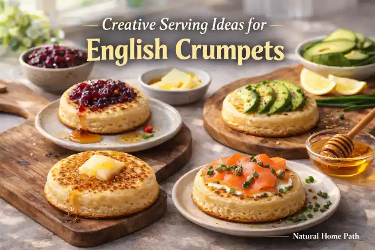 Creative Serving Ideas for English Crumpets