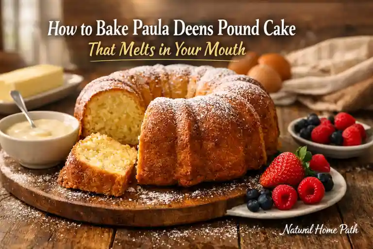 How to Bake Paula Deens Pound Cake That Melts in Your Mouth