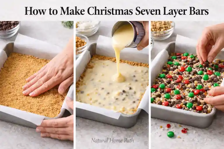 How to Make Christmas Seven Layer Bars