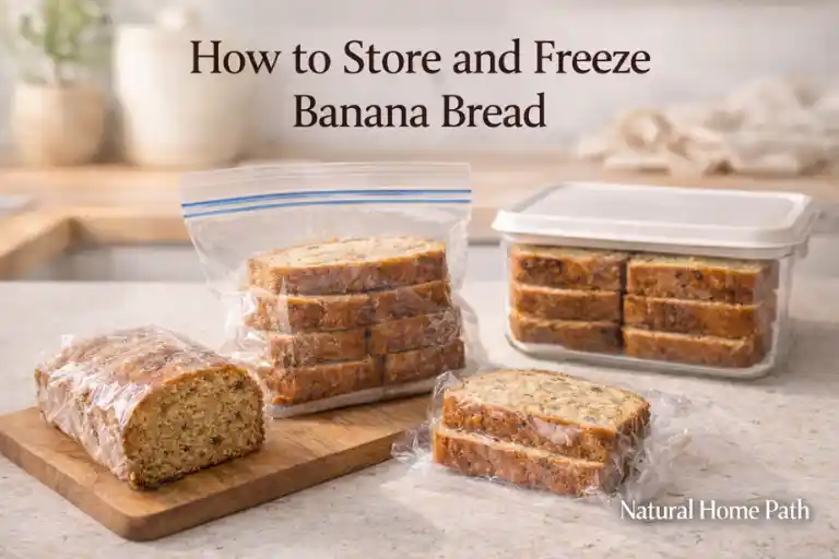 How to Store and Freeze Banana Bread
