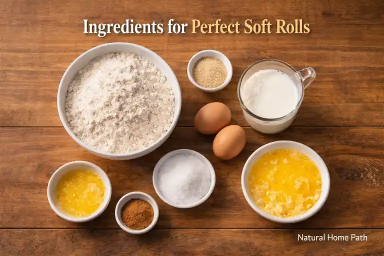 Ingredients for Perfect Soft Rolls