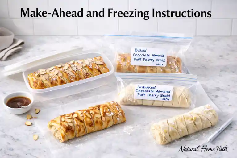 Make-Ahead and Freezing Instructions