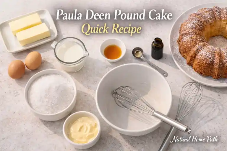 Paula Deen Pound Cake Quick Recipe