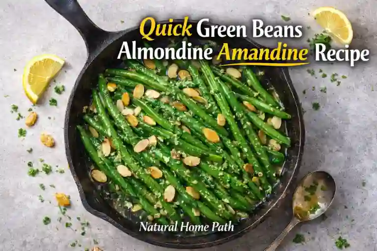 Quick Green Beans Almondine Amandine Recipe