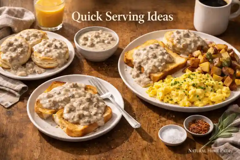 Quick Serving Ideas