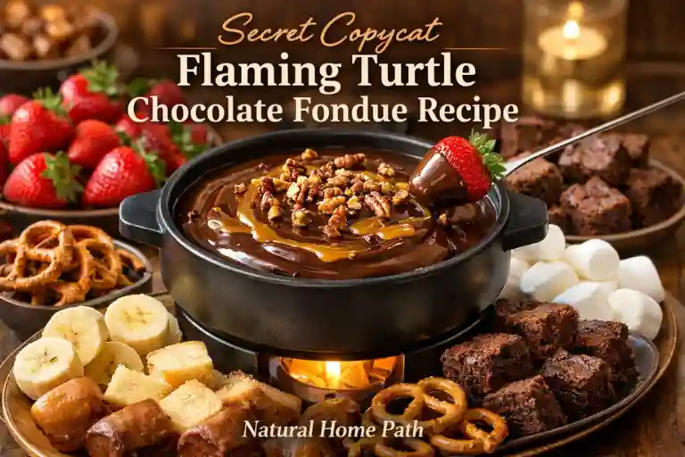 Secret Copycat Flaming Turtle Chocolate Fondue Recipe