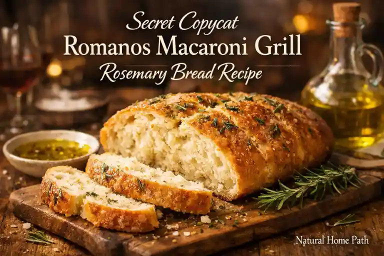 Secret Copycat Romanos Macaroni Grill Rosemary Bread Recipe