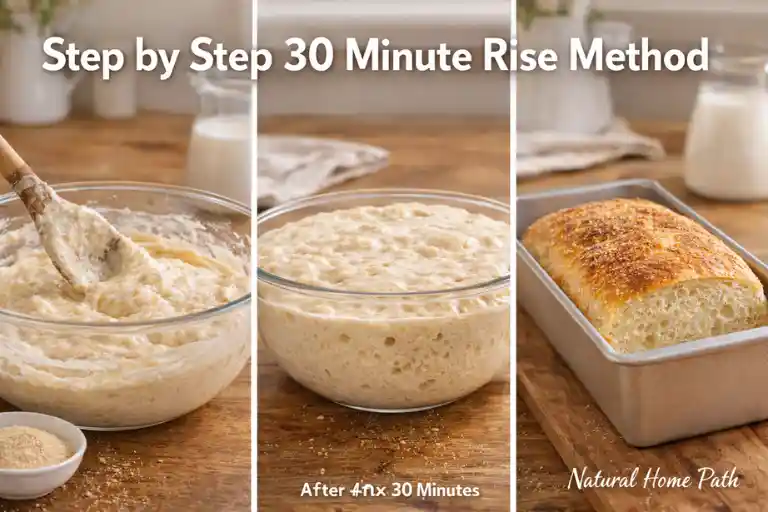 Step by Step 30 Minute Rise Method