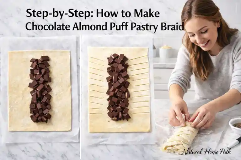 Step-by-Step_ How to Make Chocolate Almond Puff Pastry Braid