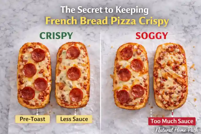 The Secret to Keeping French Bread Pizza Crispy