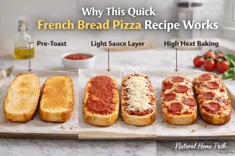 Why This Quick French Bread Pizza Recipe Works