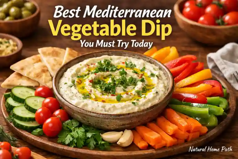 Best Mediterranean Vegetable Dip You Must Try Today